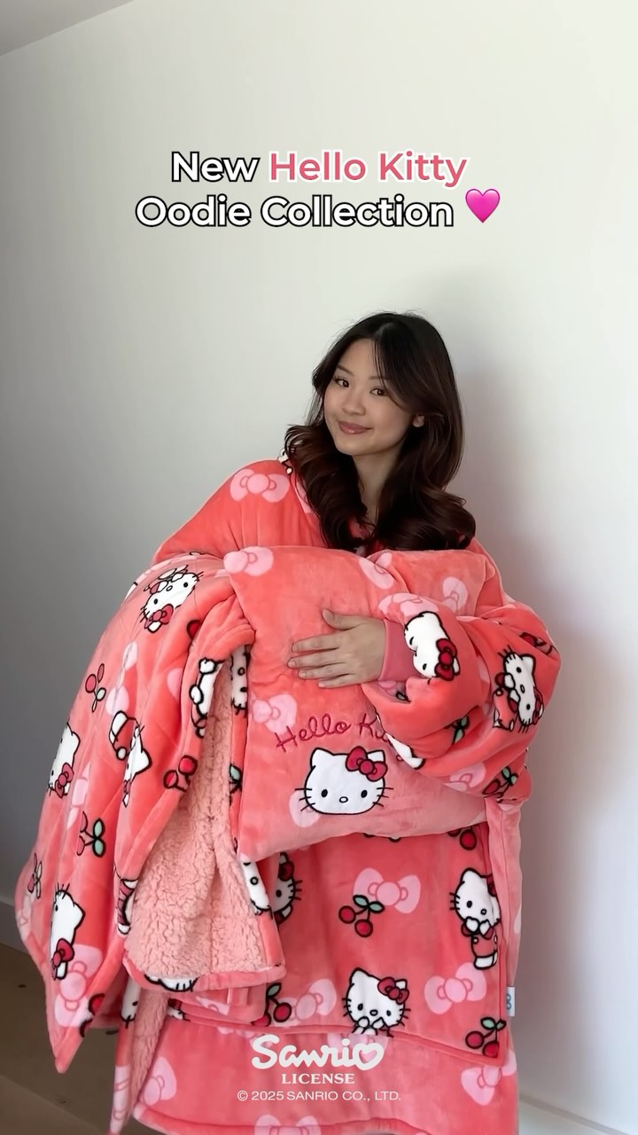 Cuteness meets comfort in our NEW Official Hello Kitty Collection! 🎀 ...