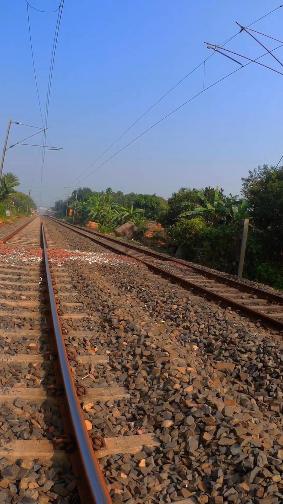 Movement through tracks vibe #videography #photography #railwayview # ...