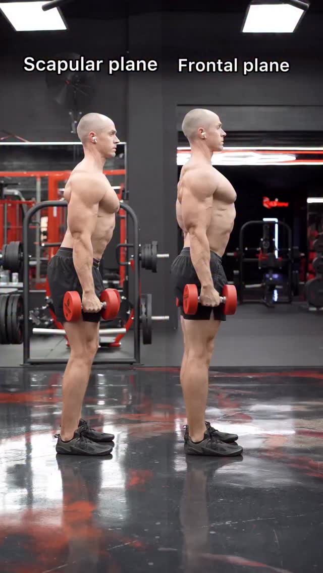 Dumbbell lateral raise Target: Lateral (side, middle) deltoid Scapular ...