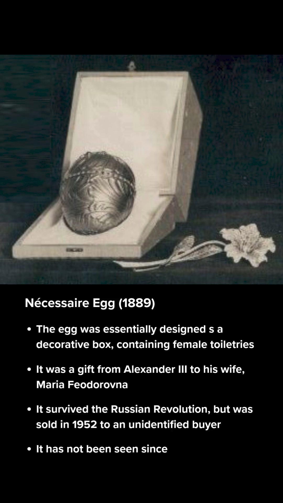 A few of the missing Faberge Eggs ➡️ | The Vintage News | Facebook