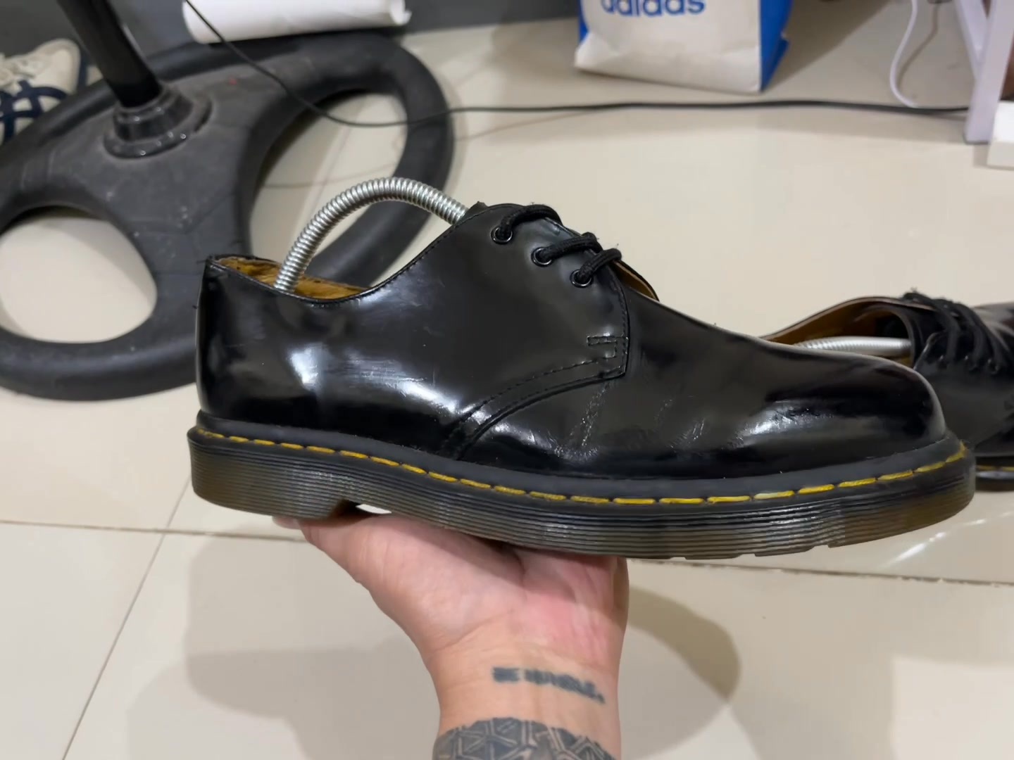 Dr. Martens 1461 Black Patent Leather