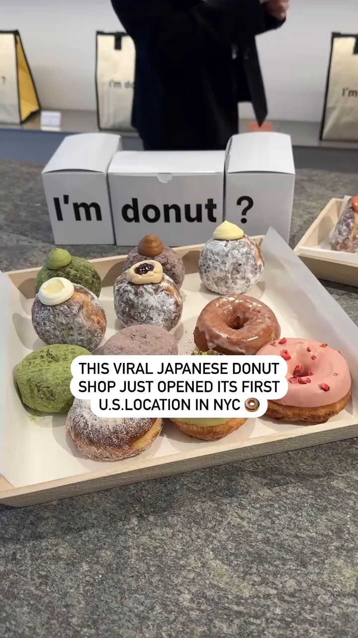 I'm donut ? Now open and everyone is talking about it…🍩🤩 The
