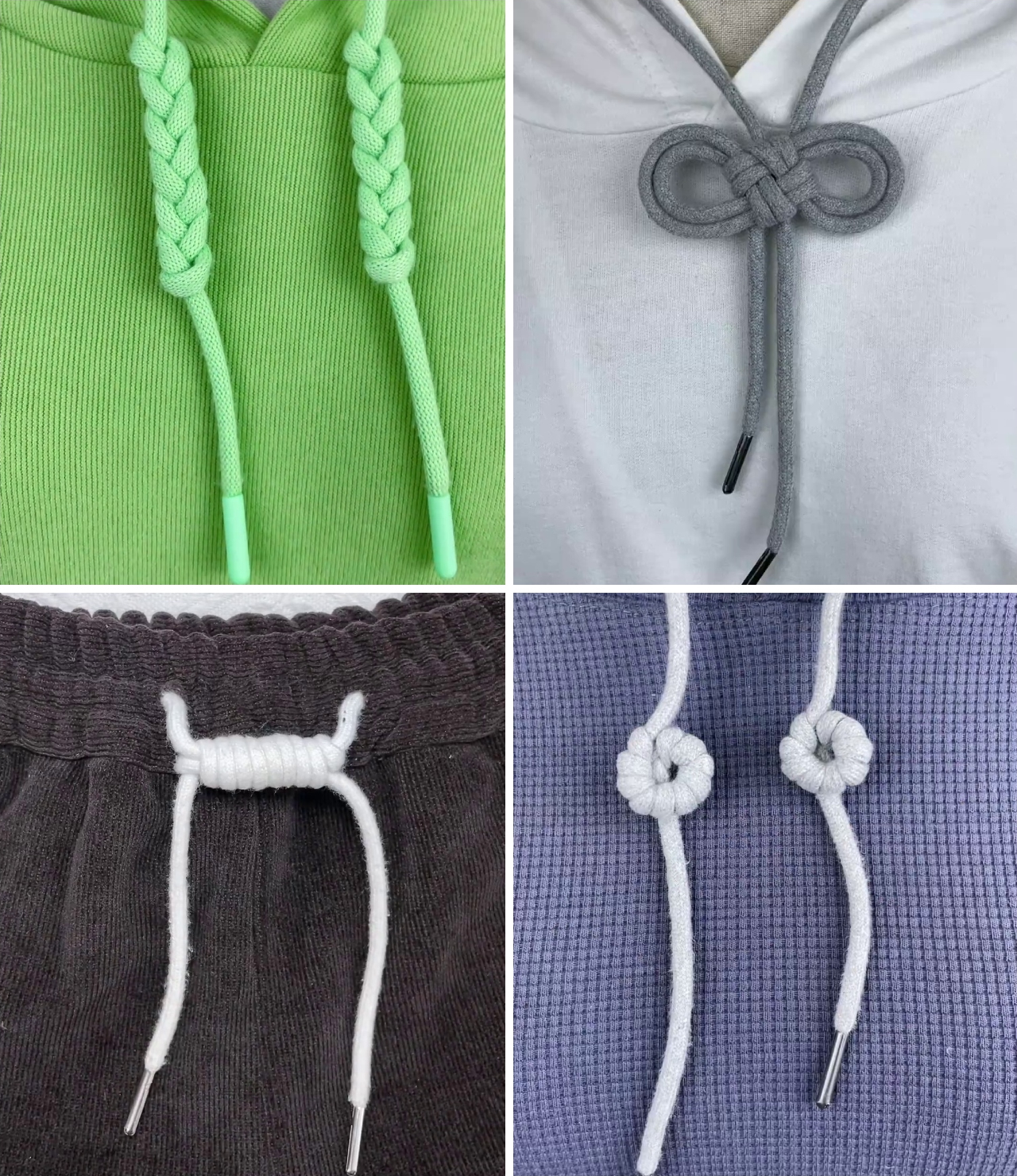 Easy Ways to Tie Hoodie Strings at Home | Simple Crafts