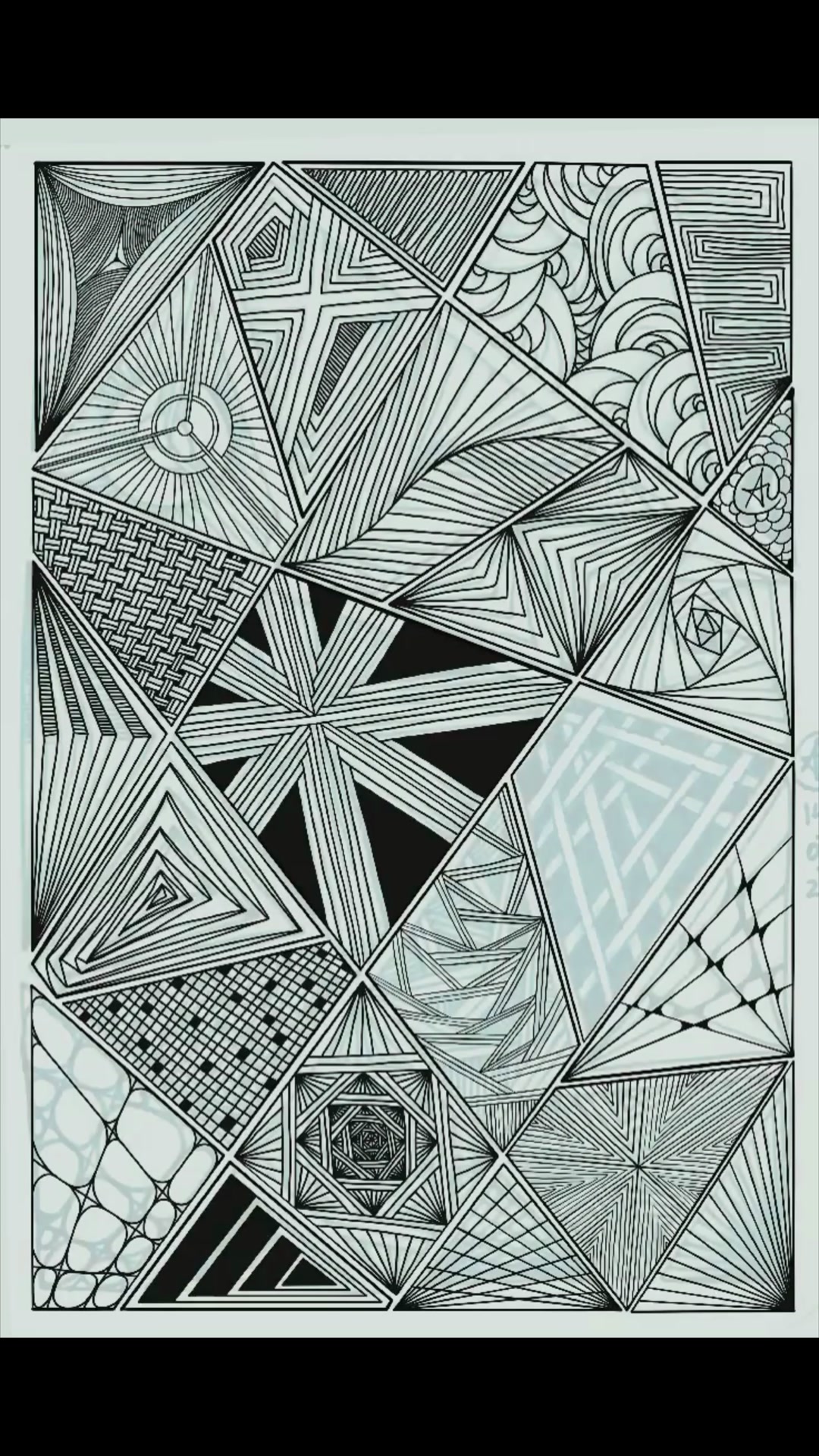 Do you remember my #tangle_reference project done last year? I decided ...