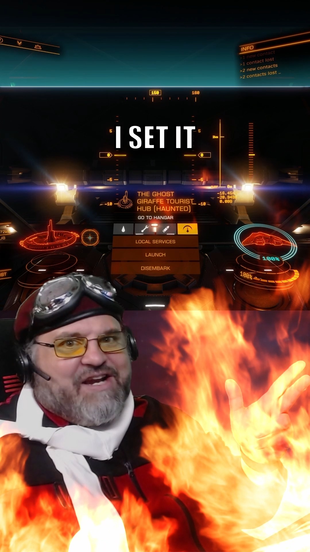 How Do You Fly? 👇 ️🛸 #elitedangerous in a #simulator Do you fly space ...