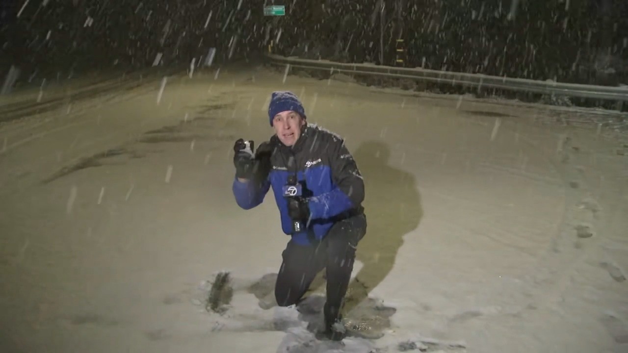 Snowball fight, anyone? ️ J.R. Stone ABC 7 News was in Napa Valley ...