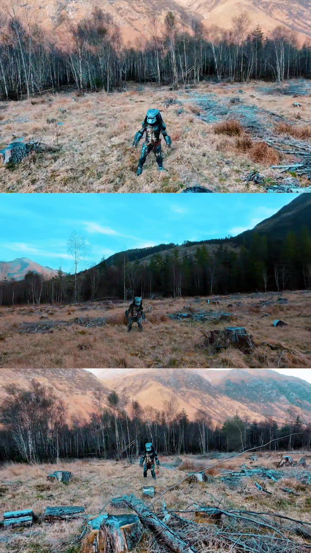 Predator Glasgow Yautja on Reels
