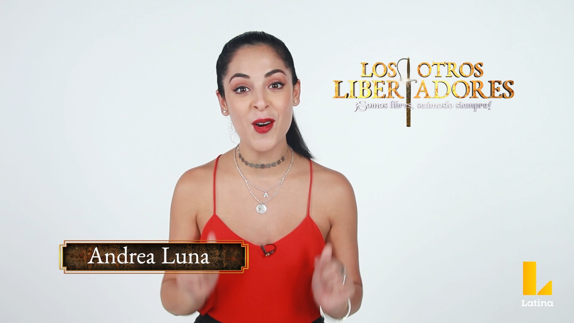 #LosOtrosLibertadores Nuestra hermosa actriz Andrea Luna le da vida a ...