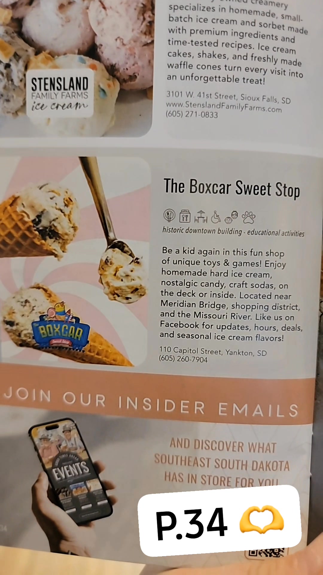 Local flavor guide is now available!🍨🍦🍬👏 Southeast South