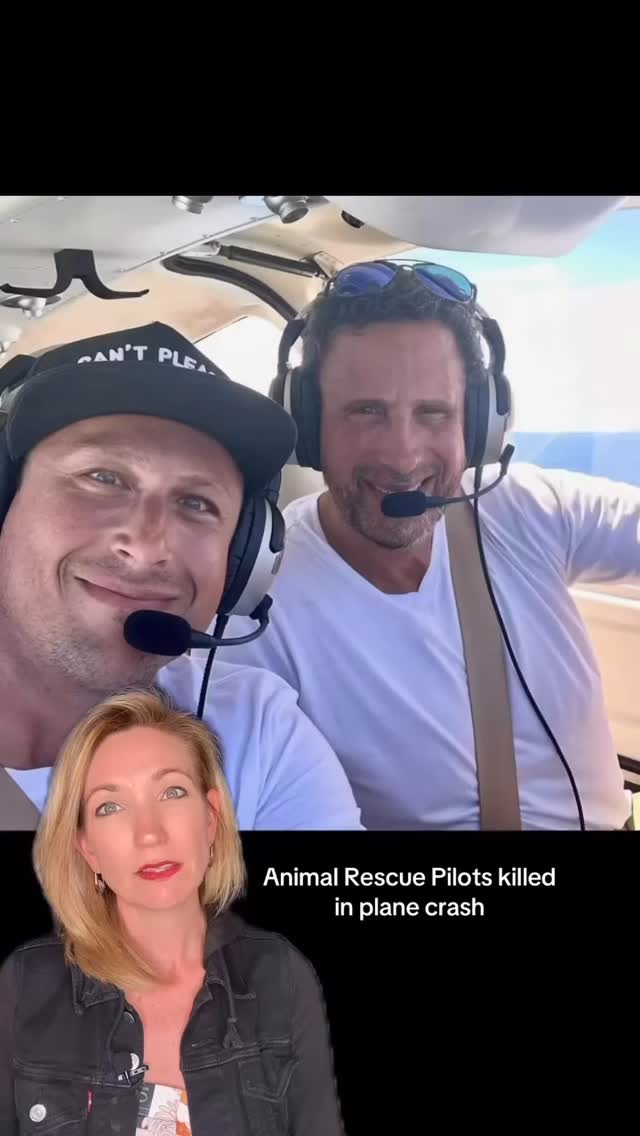 Devastating news: animal rescue pilots Matthew and Paul were just ...