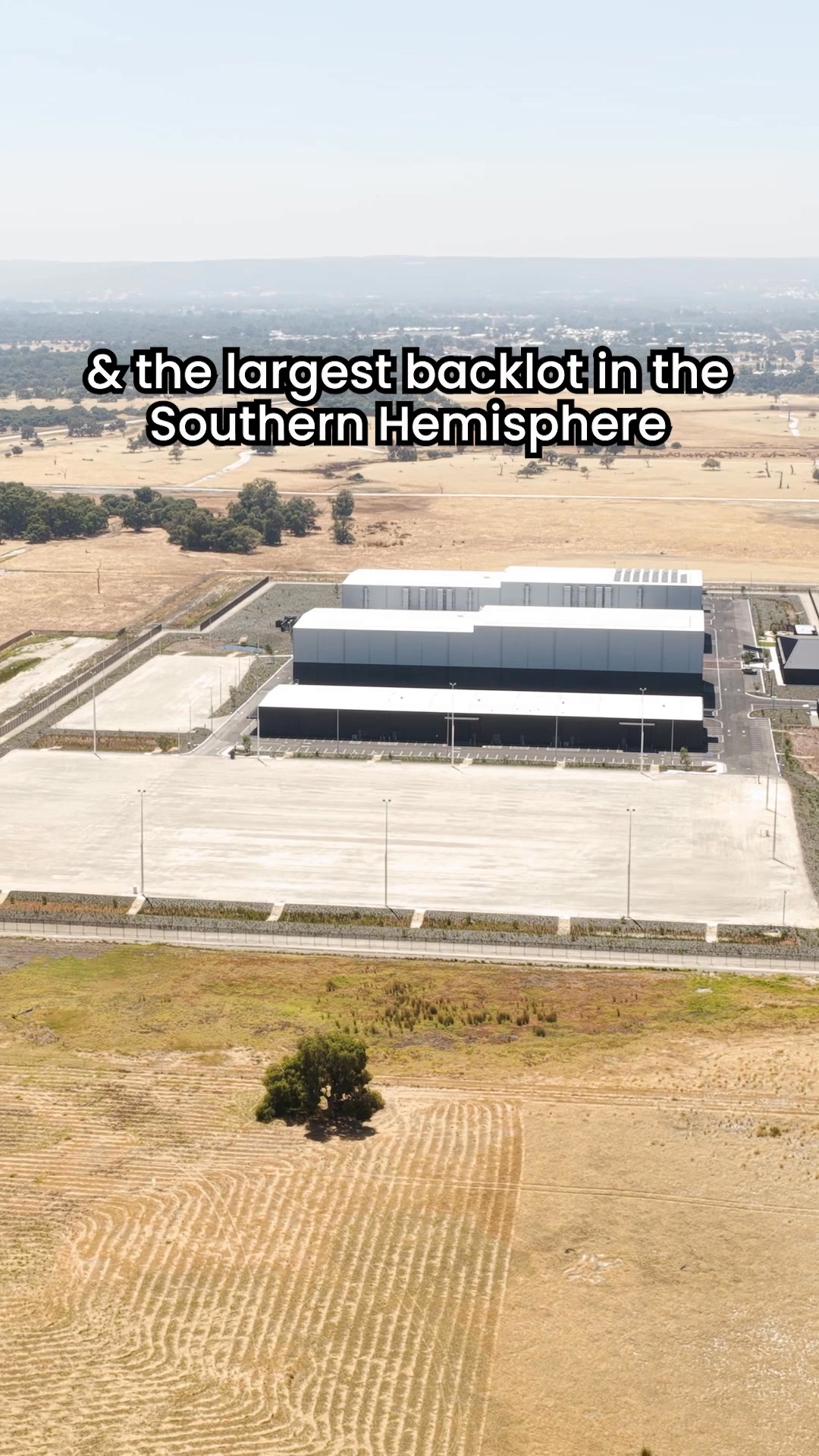 Perth Film Studios is ready to roll! 🎥 This is WA's new world-class ...