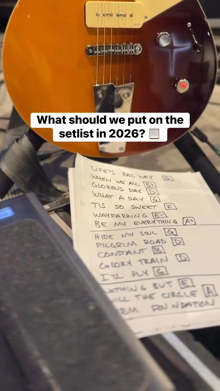 What should go on the setlist in 2026? 📣 Any old favorites, hymns, or ...
