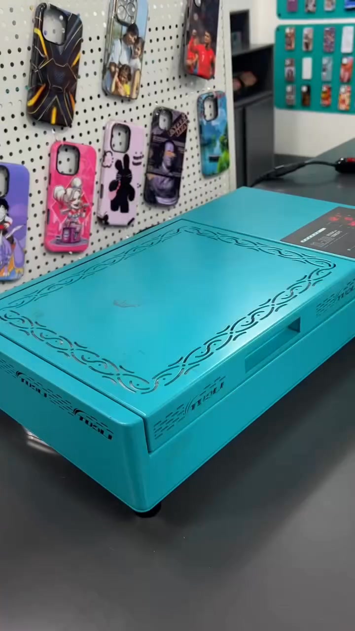 Design it. Press it. Sell it. This machine turns blank cases into best ...