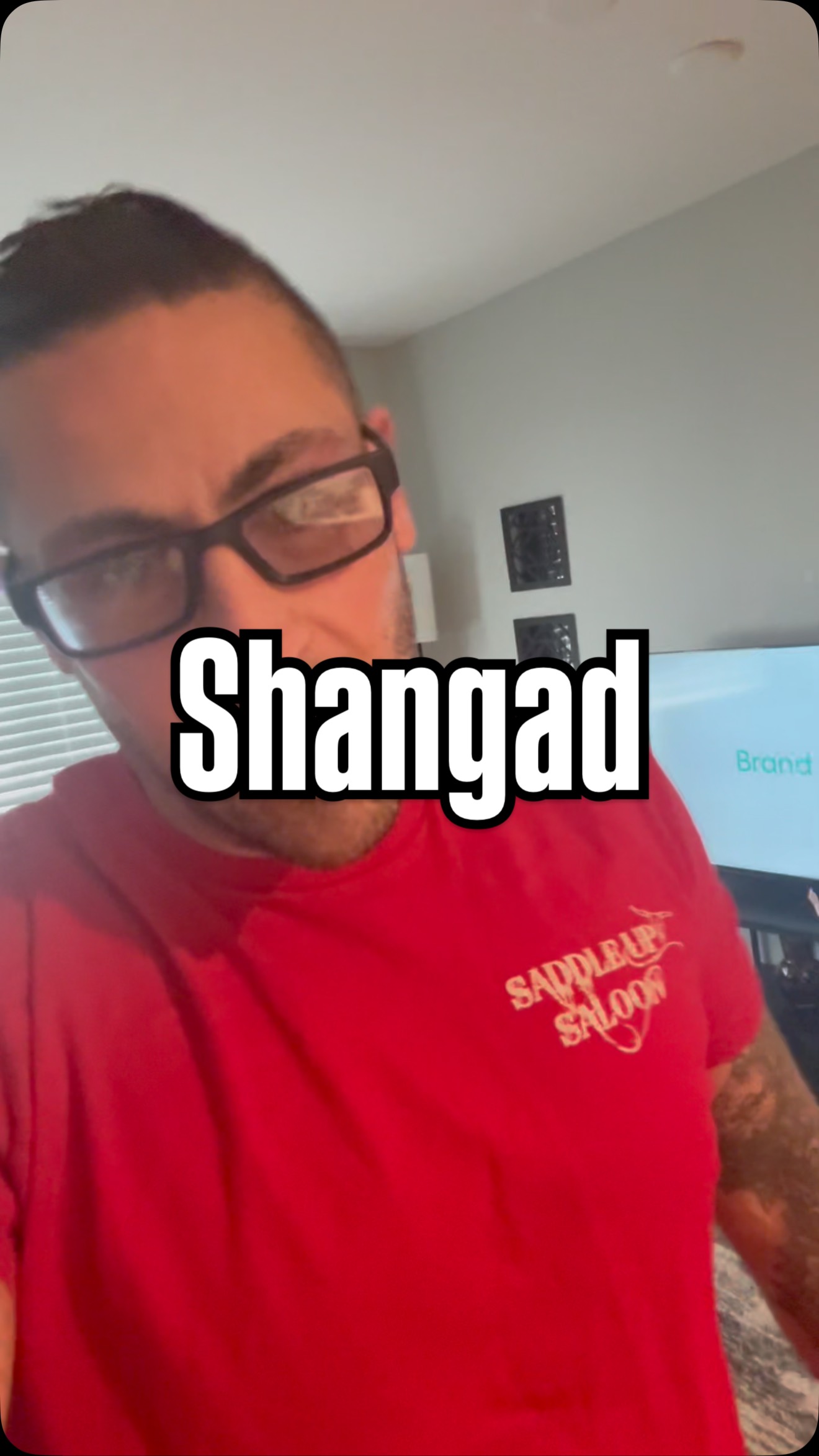 ‼️ Here’s a different word for you. Shangad. A made up Italian American ...