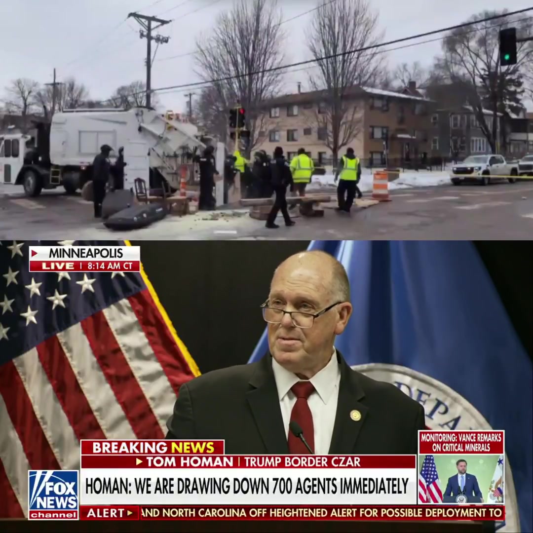 🚨 BREAKING: Tom Homan just forced the Minneapolis Chief of Police to ...