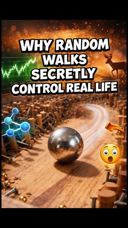 “Why Random Walks Secretly Control Real Life” #random #mathematics # ...