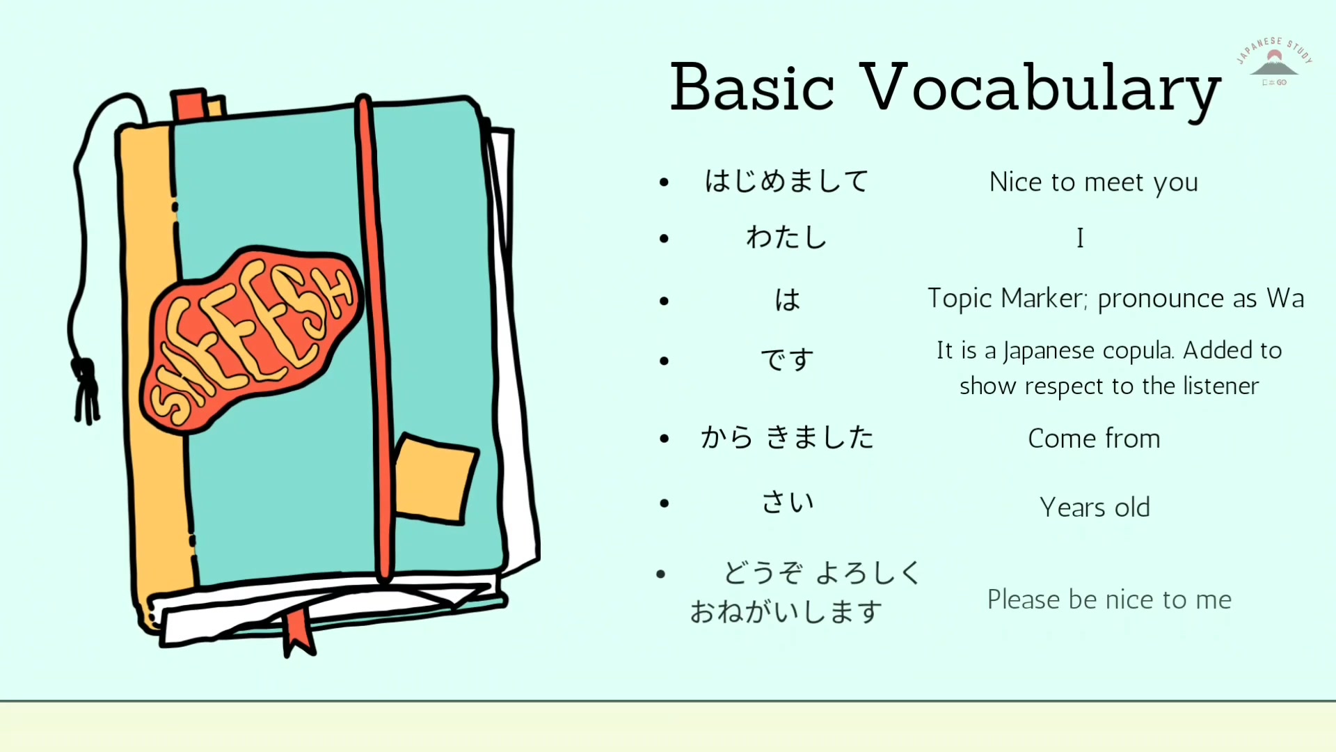 Hi 皆さん 👋 元気 ですか。I just want to share my lesson with you