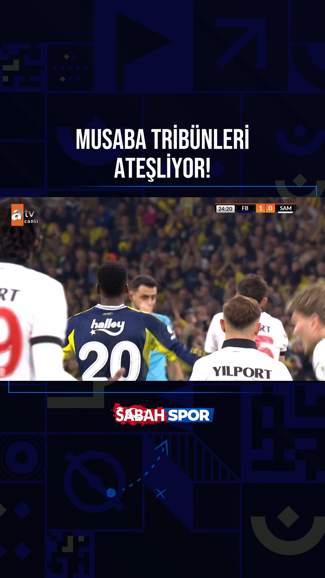 🌪️ Musaba'nın harika koşusu ve ardından tribünleri ayağa kaldıran ...