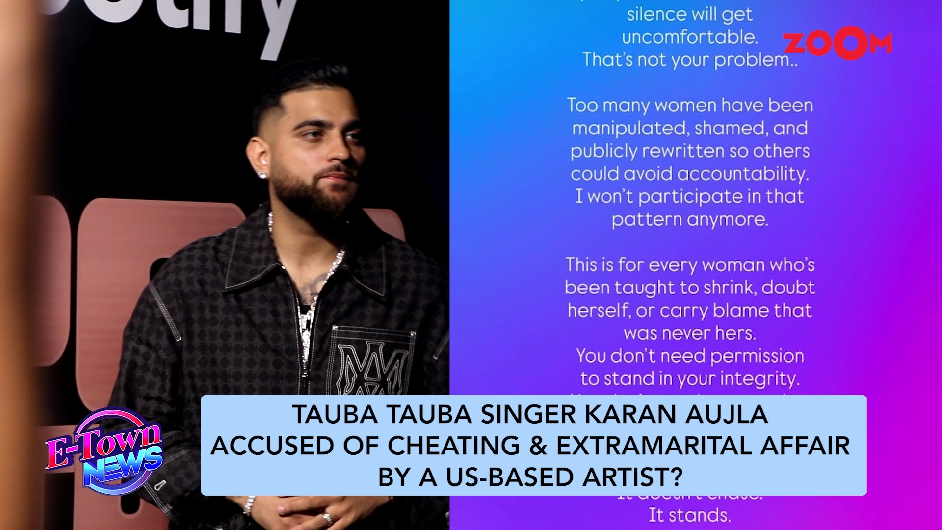 Karan Aujla has landed in the middle of a major controversy after a US ...