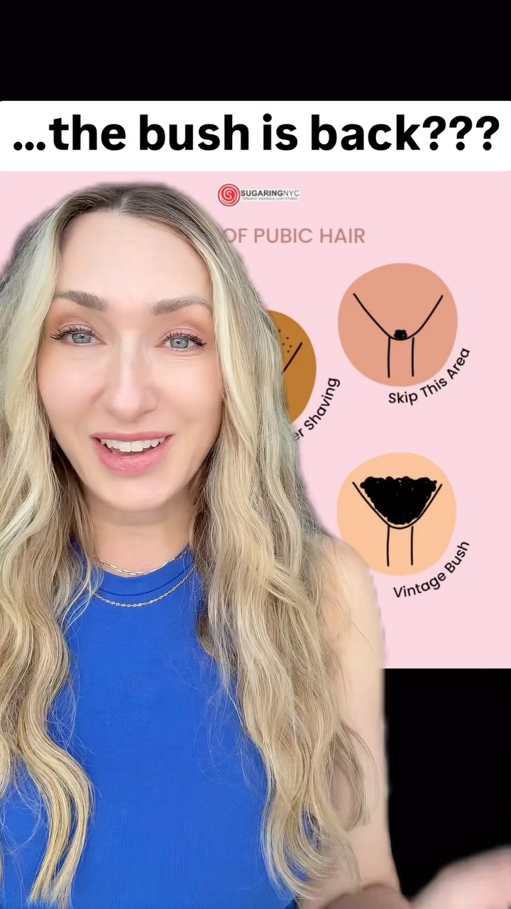 Is laser hair removal out? 🤔 They say all natural could become trendy ...