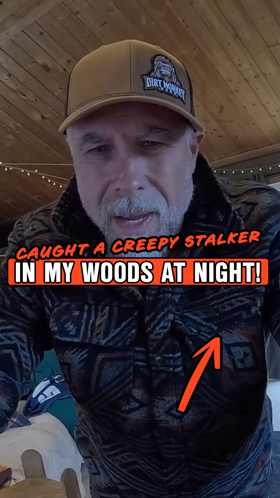 A Creepy Stalker Was in My Woods at Night! #shortsreels # ...