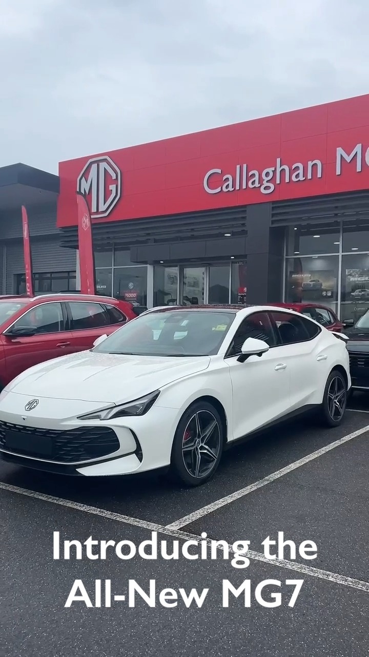 Introducing the All-New MG7. Born from racing heritage, the MG7