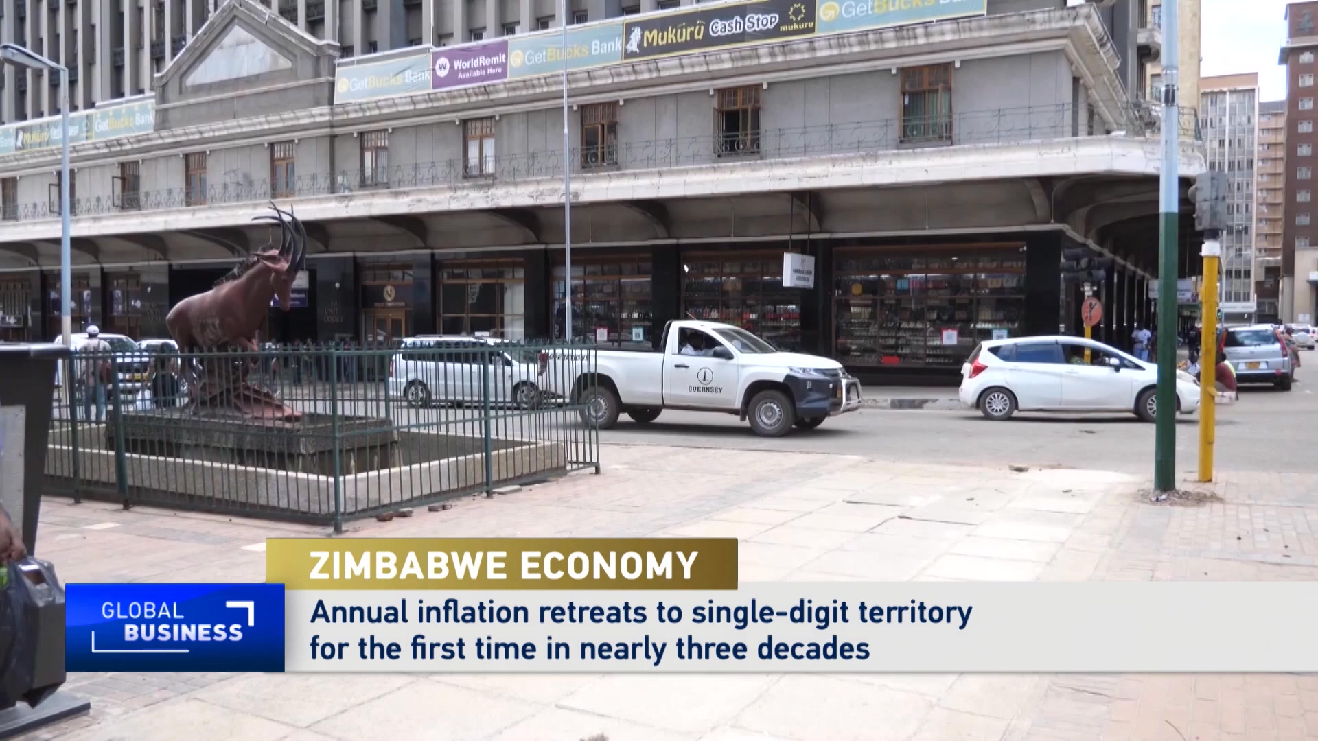 Zimbabwe inflation falls to single digits for first time in nearly 30 ...