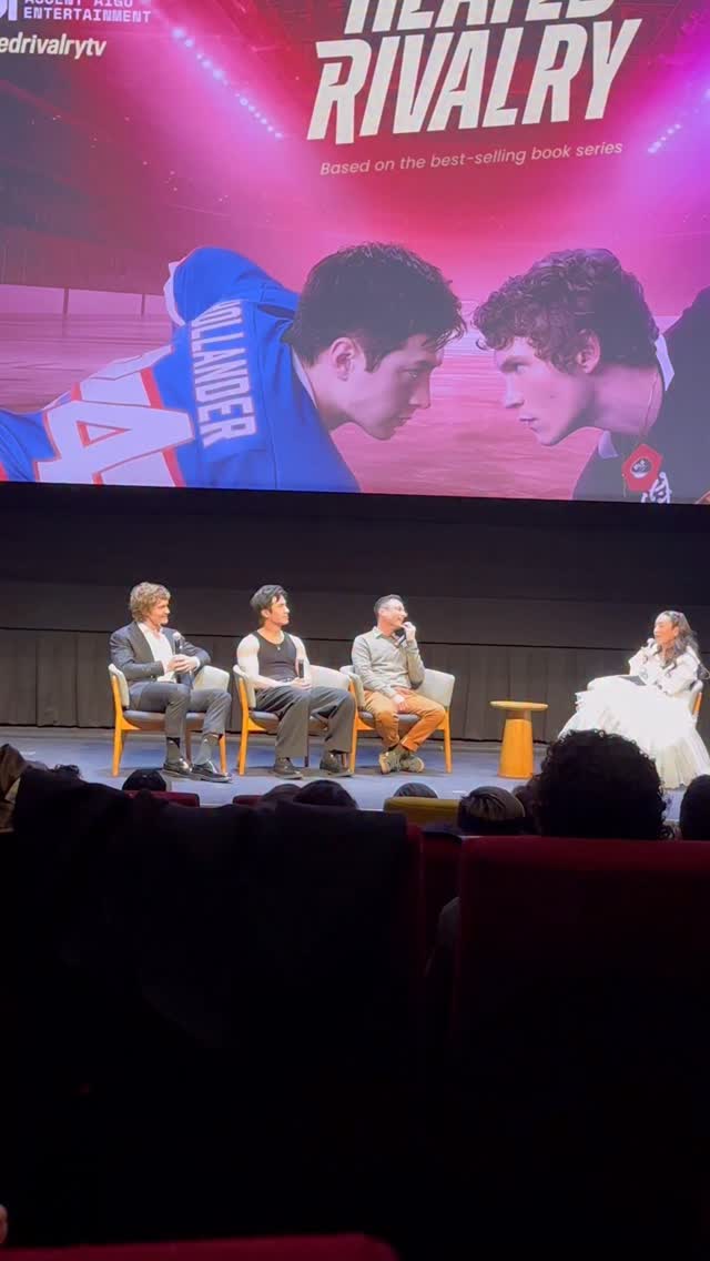 @heatedrivalrycrave Toronto Premiere Q&A: Season 2? Happy Thanksgiving ...