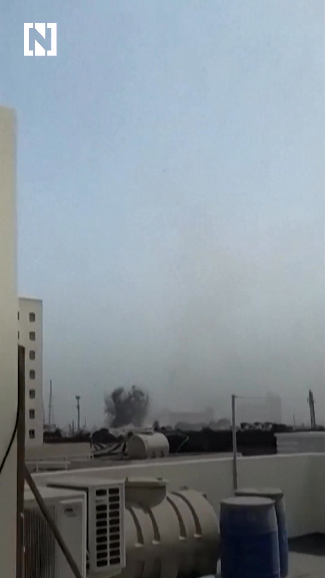 The service centre of the US Fifth Fleet in Bahrain has been the target ...