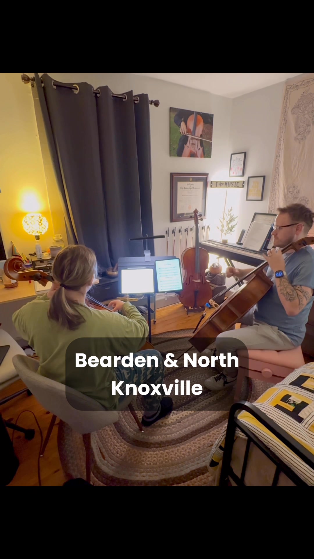Behind the scenes of a real cello lesson with Appalachian Stringworks 🎻 ...