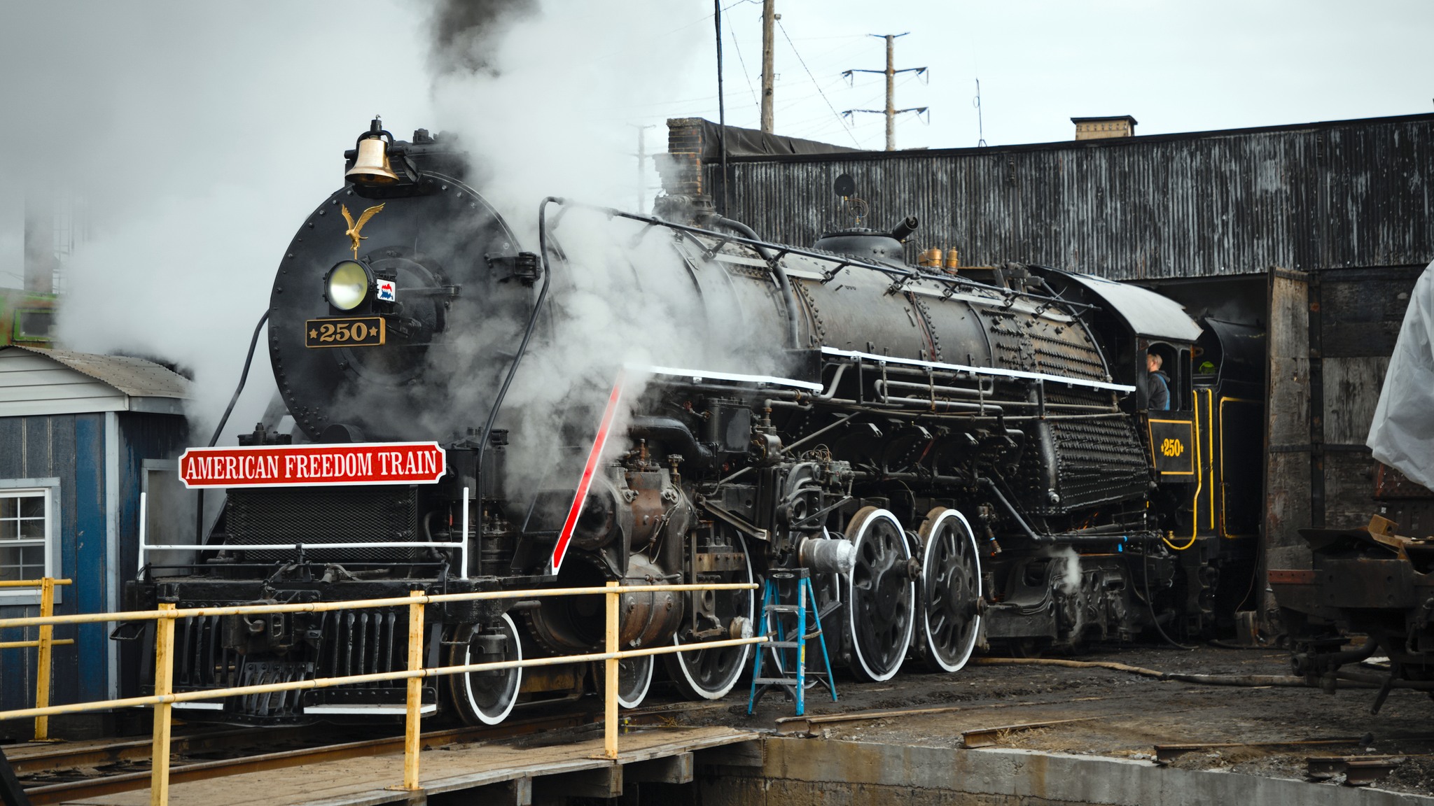 AMERICAN FREEDOM TRAIN No. 250 Completes FRA-WITNESSED Steam Test ...