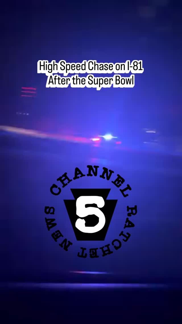 Around 2:35 am Monday morning, there was a high-speed chase on I-81 ...