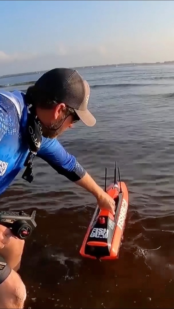 diy remote control fishing boat with reel 1/48 Model Kit  VAJJEXRC When the bobber goes down and you have a bite Buy The Original "RC Fishing