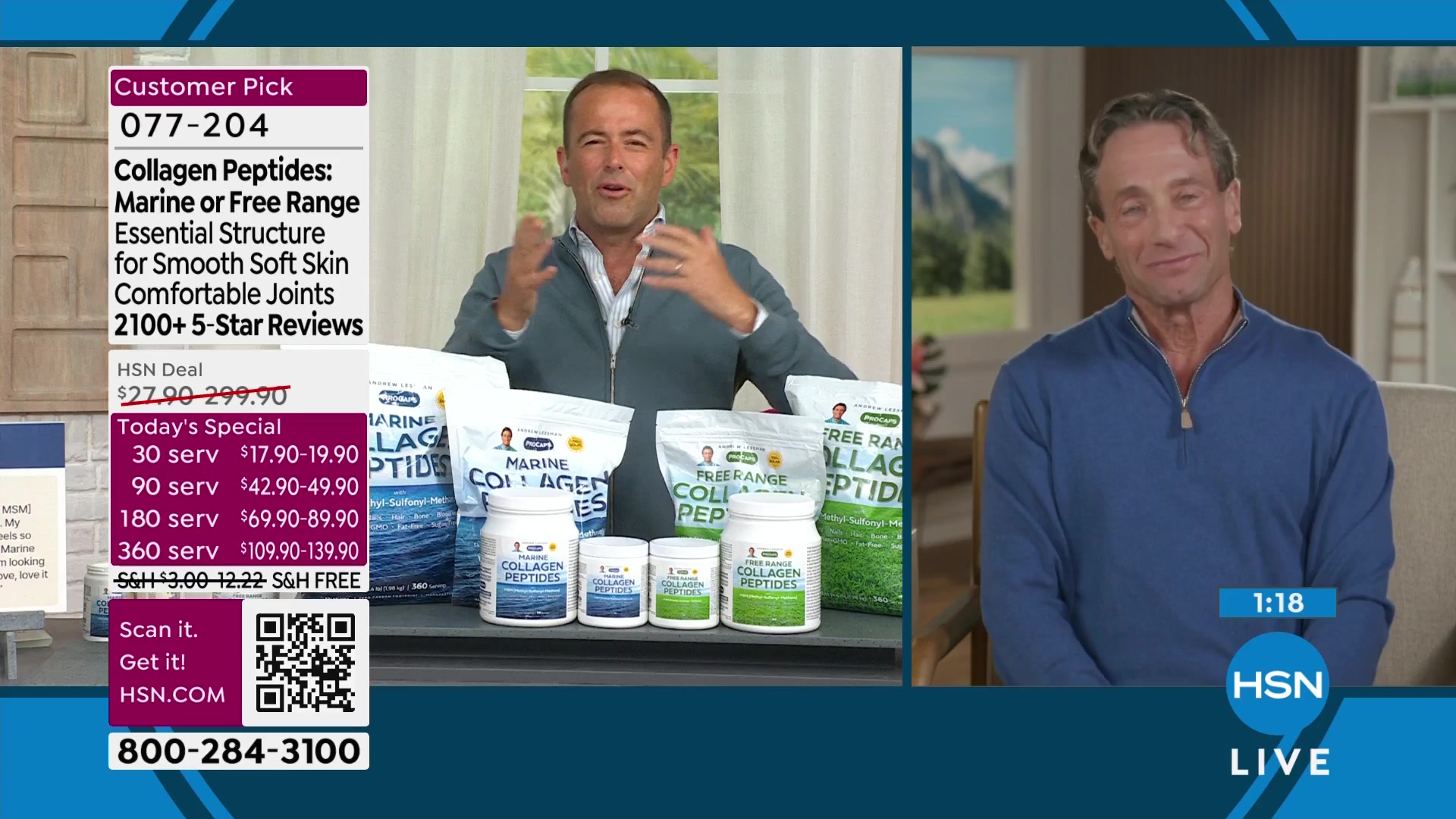 You are watching Andrew Lessman Your Vitamins on HSN.💙📺 Shop the show here: https://bit.ly/4vxOrCS, Catch up on the shows you missed and discover where shopping comes alive on the QVC & HSN Streaming