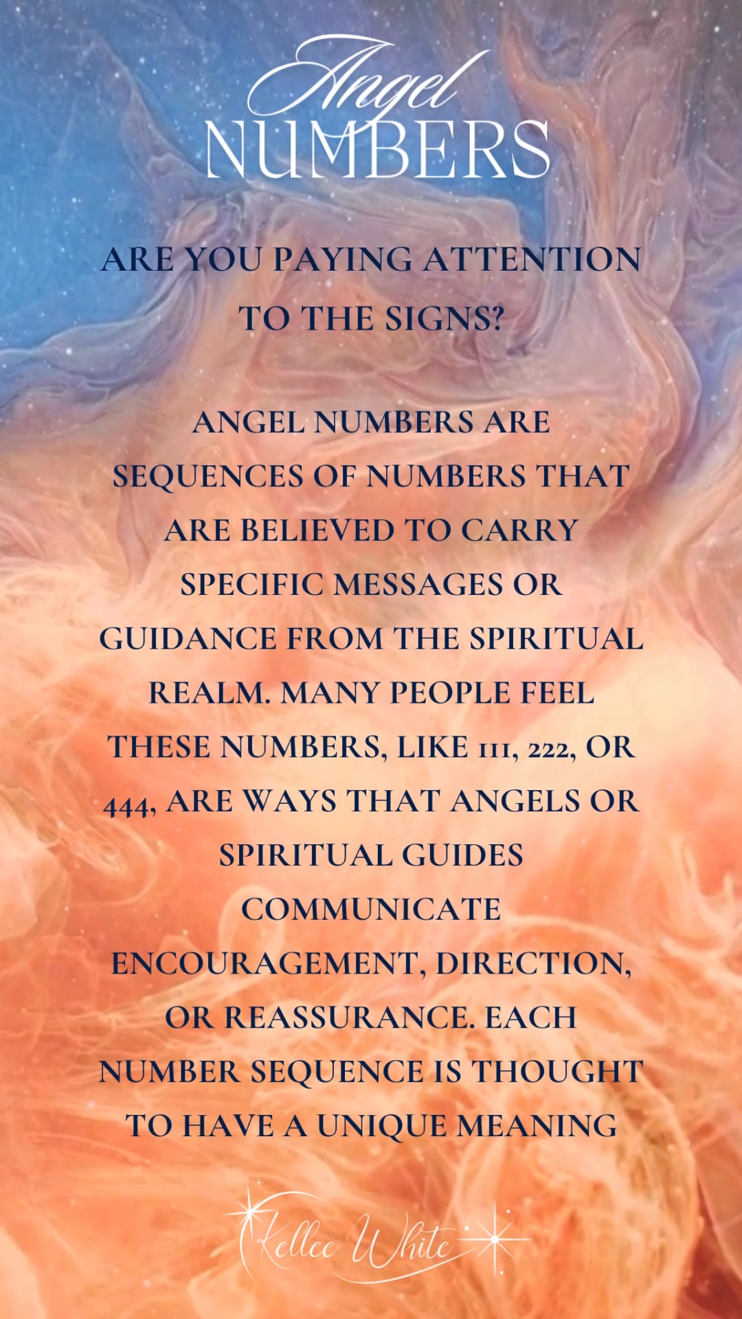 Angel numbers