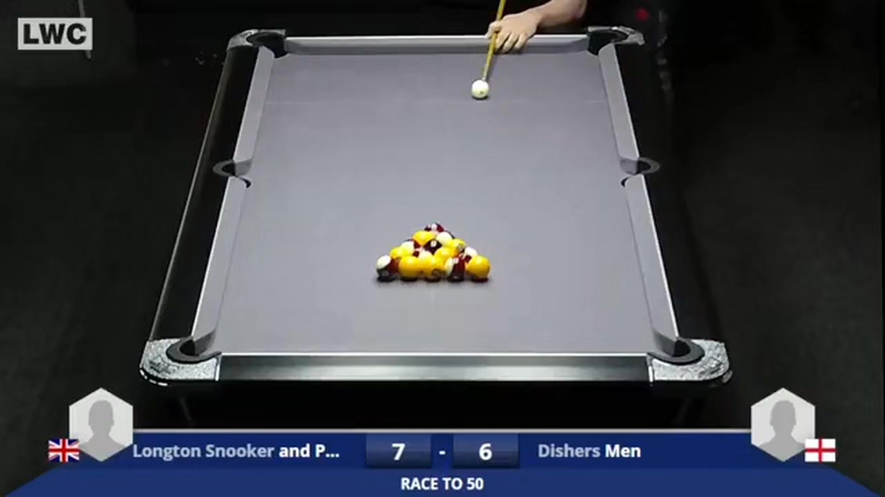 2 minutes left on the clock ⏰️ #pool #8ball #Britanniacues ...