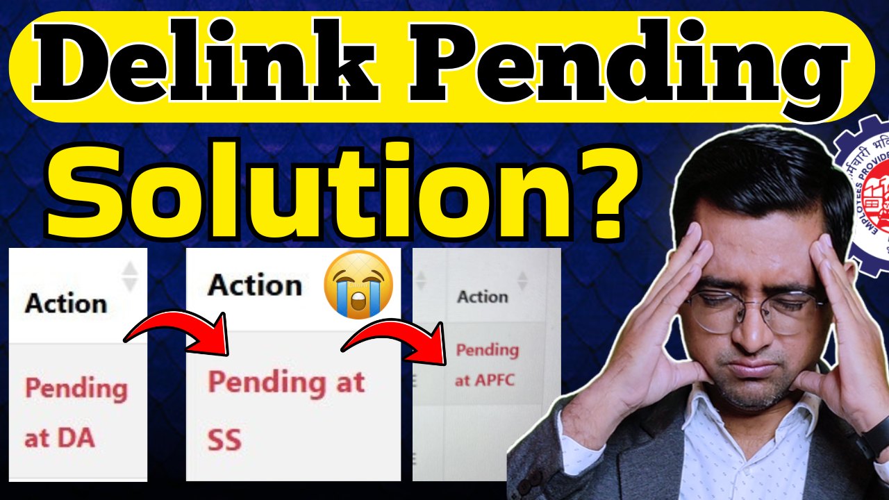 2026 Big Problem PF Delink Pending at DA SS APFC | Online PF Consultant ...