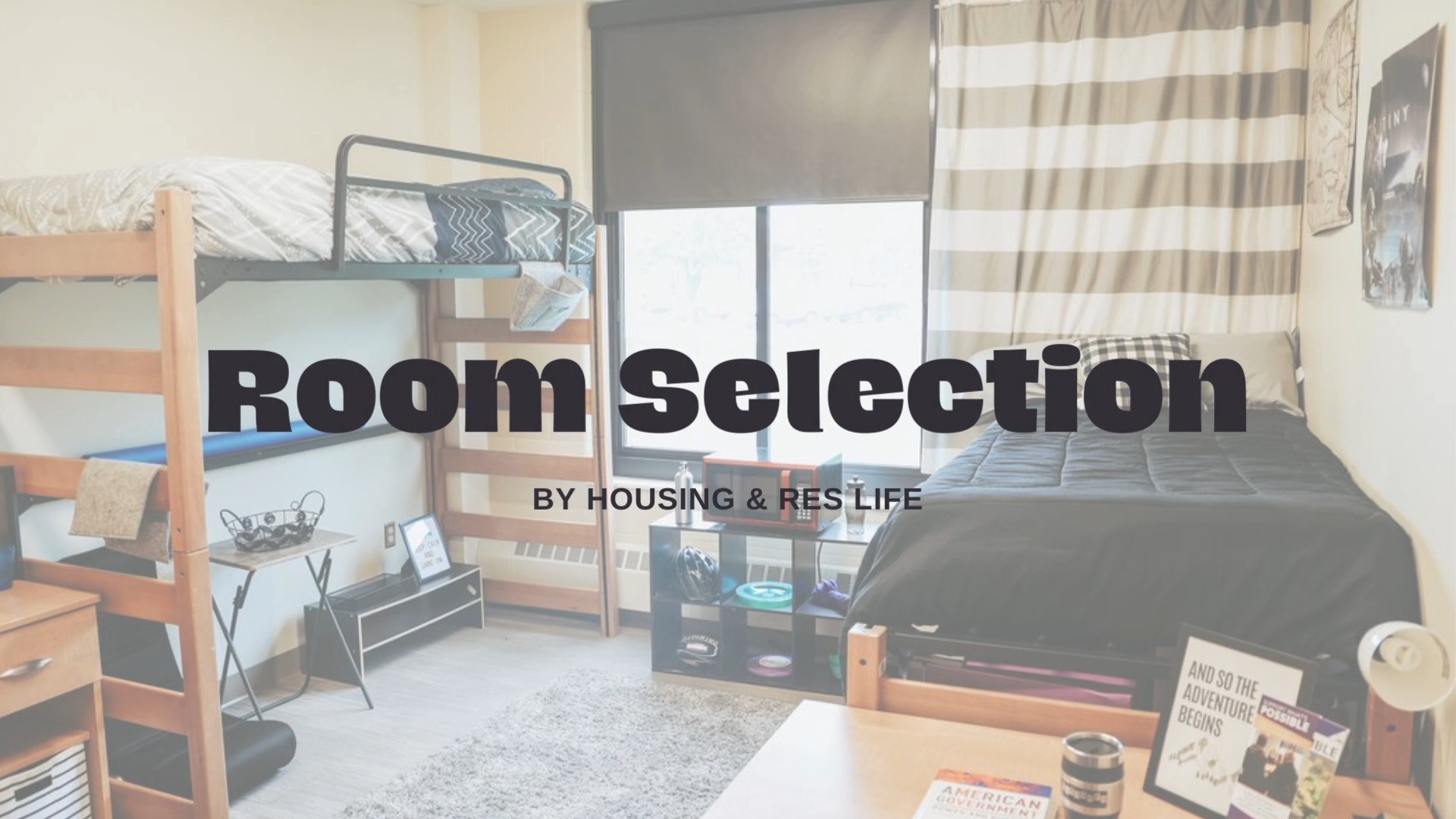 Here is a quick overview of our room selection process! Make sure to ...