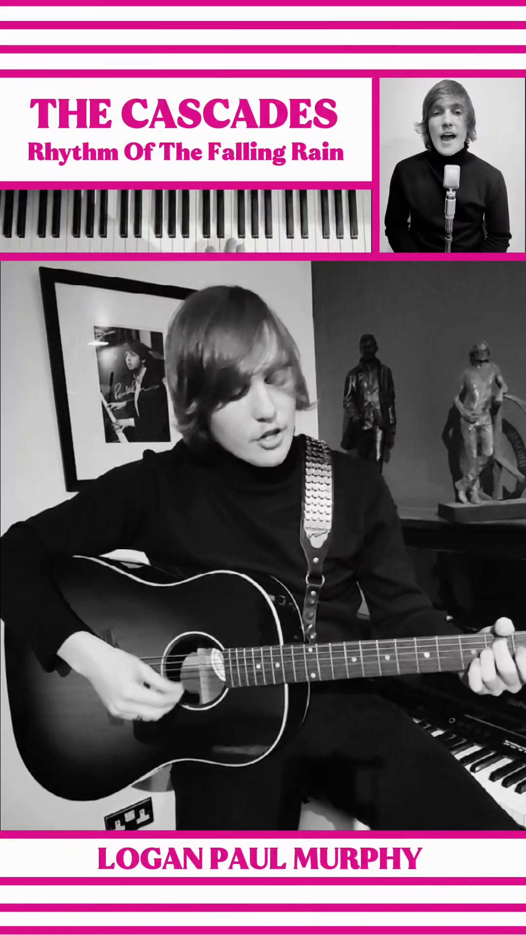 THE CASCADES :- Rhythm Of The Falling Rain Full Cover By LOGAN
