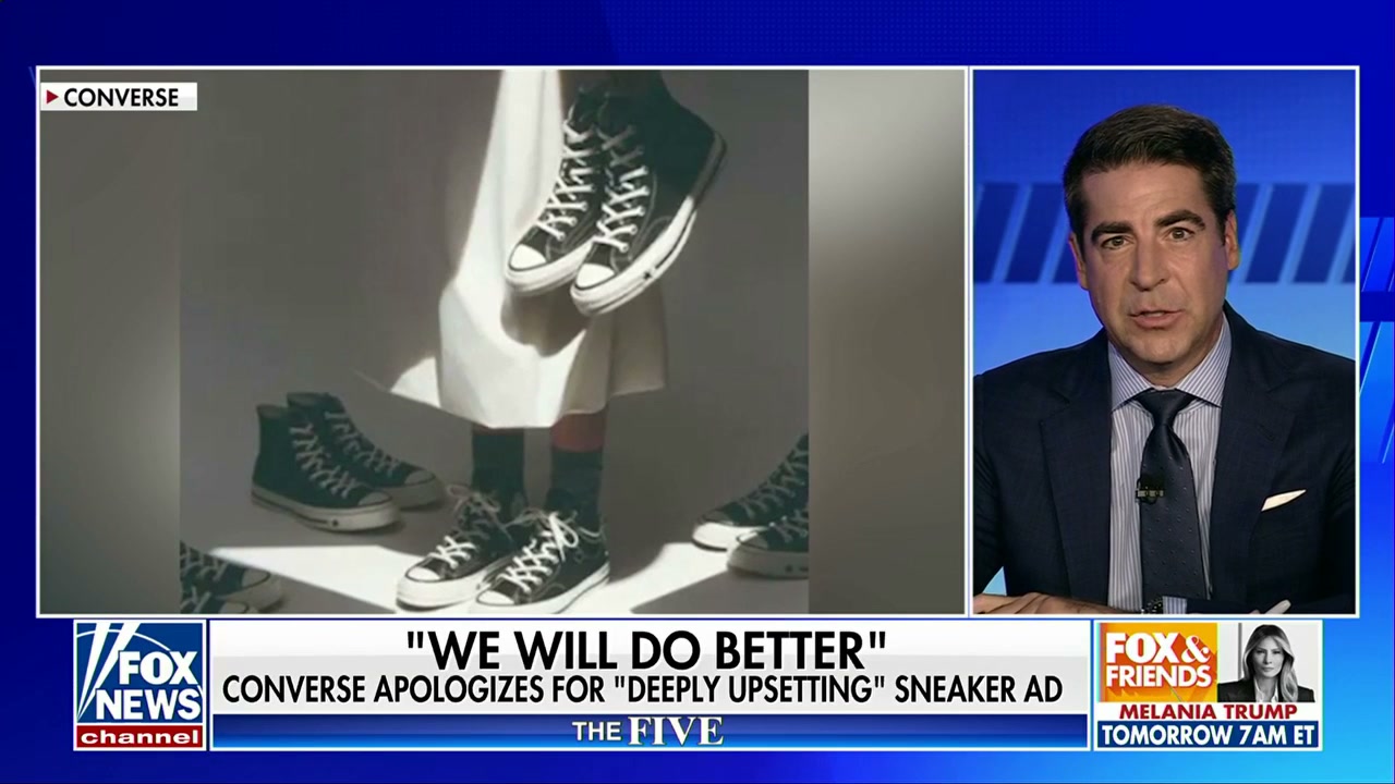 Converse has discontinued an advertisement following public