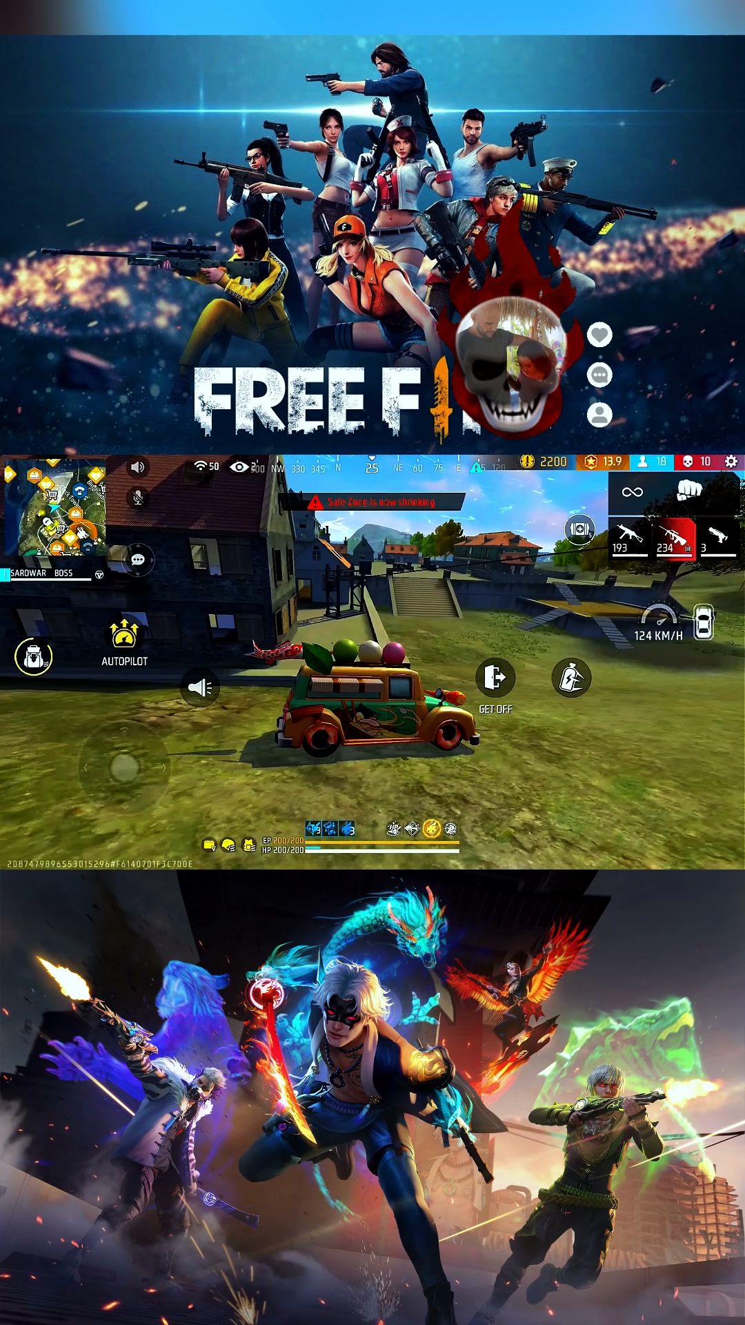 👑 Booyah With the Craziest Finish! #FreeFire #FreeFireMAX