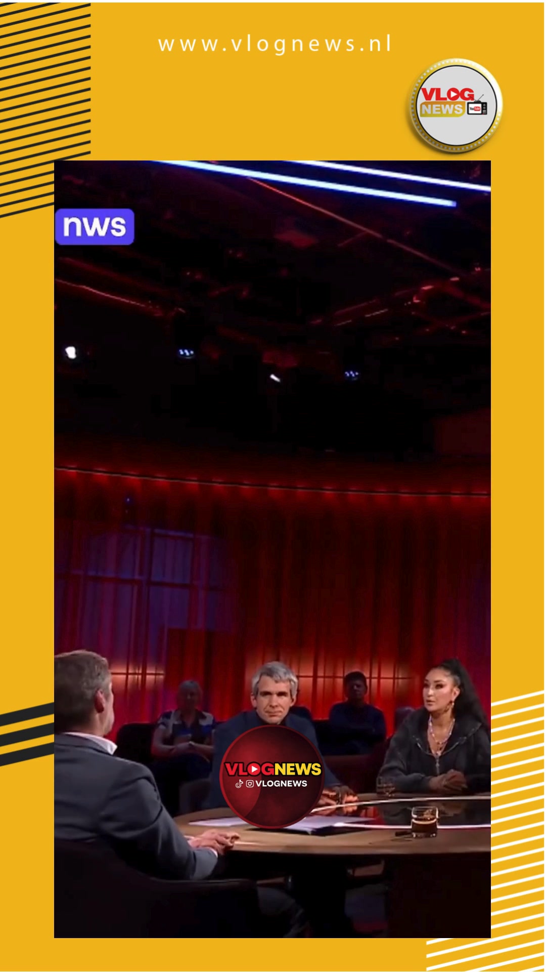 Soundos El Ahmadi raakt verwikkeld in een verhitte discussie met Bart ...