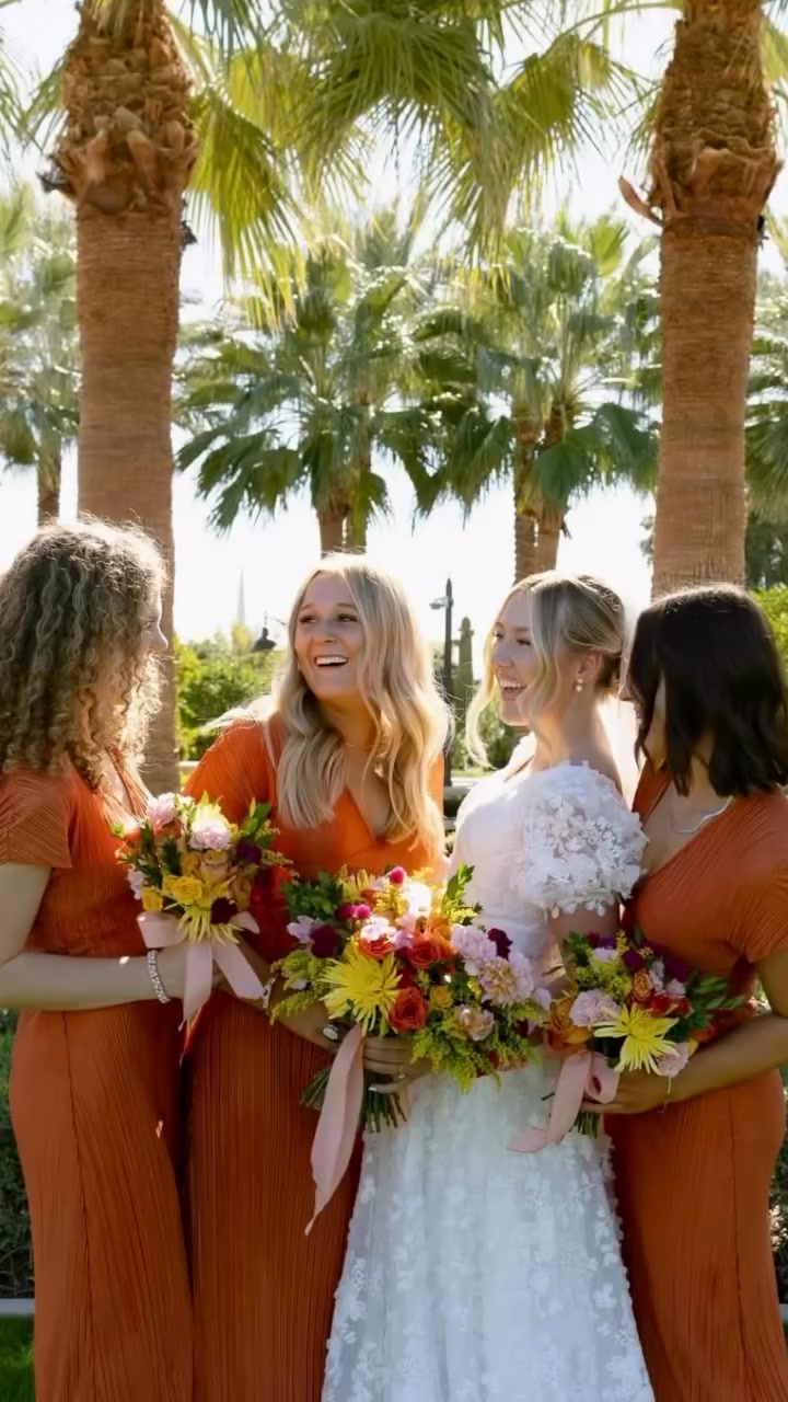 bridesmaid dresses provo So excited for our 2026 brides to have their dream wedding day come to life🥹 And we are in love with these photos and beautiful bride Mallory!! | A Closet Full Of Utah bridesmaids