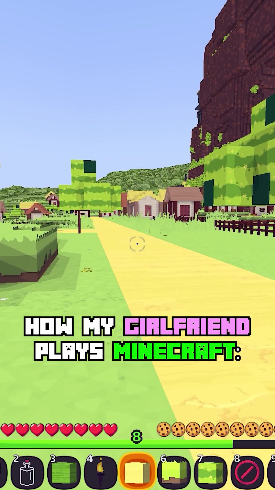 This Minecraft movie map looks REALLY different depending on who is ...