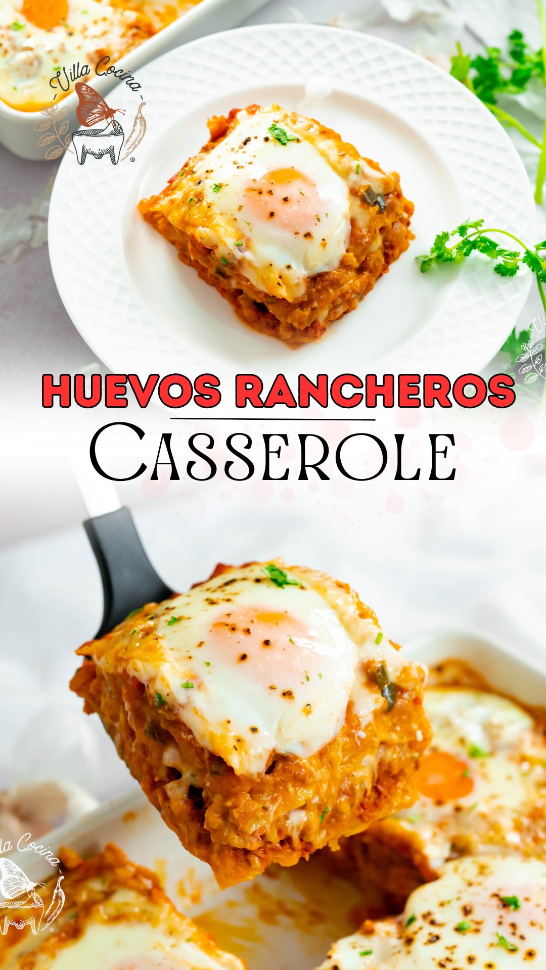 Huevos Rancheros Casserole (Family-Style) 🔸RECIPE LINK: https ...