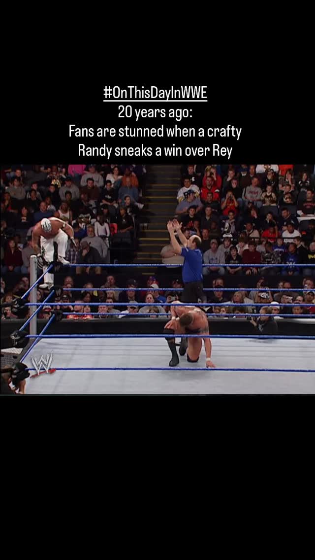 It came out of nowhere - and allows Randy Orton to steal Rey Mysterio's ...
