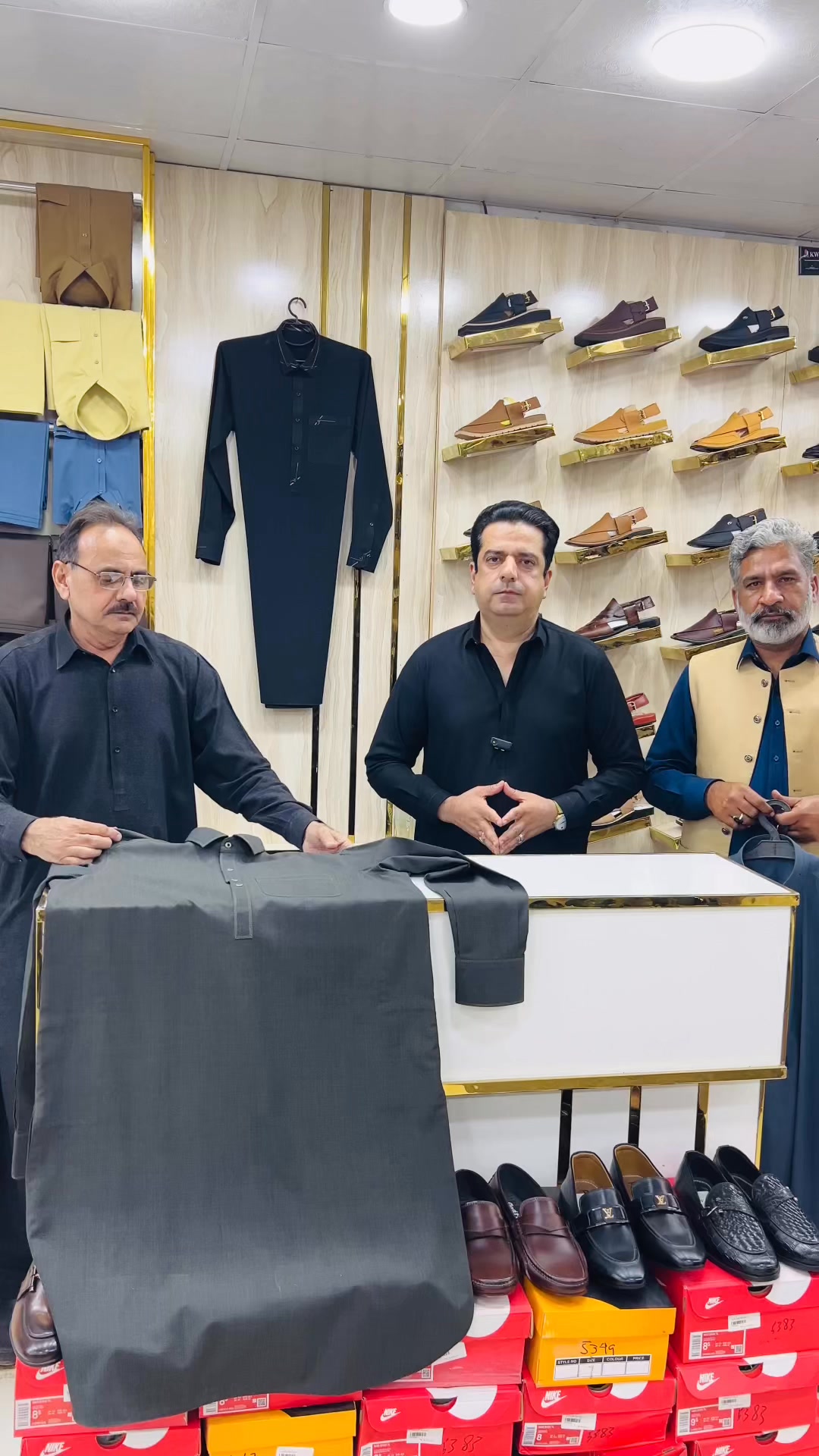 You can also get your suits tailored from star fabrics Shop Address ...