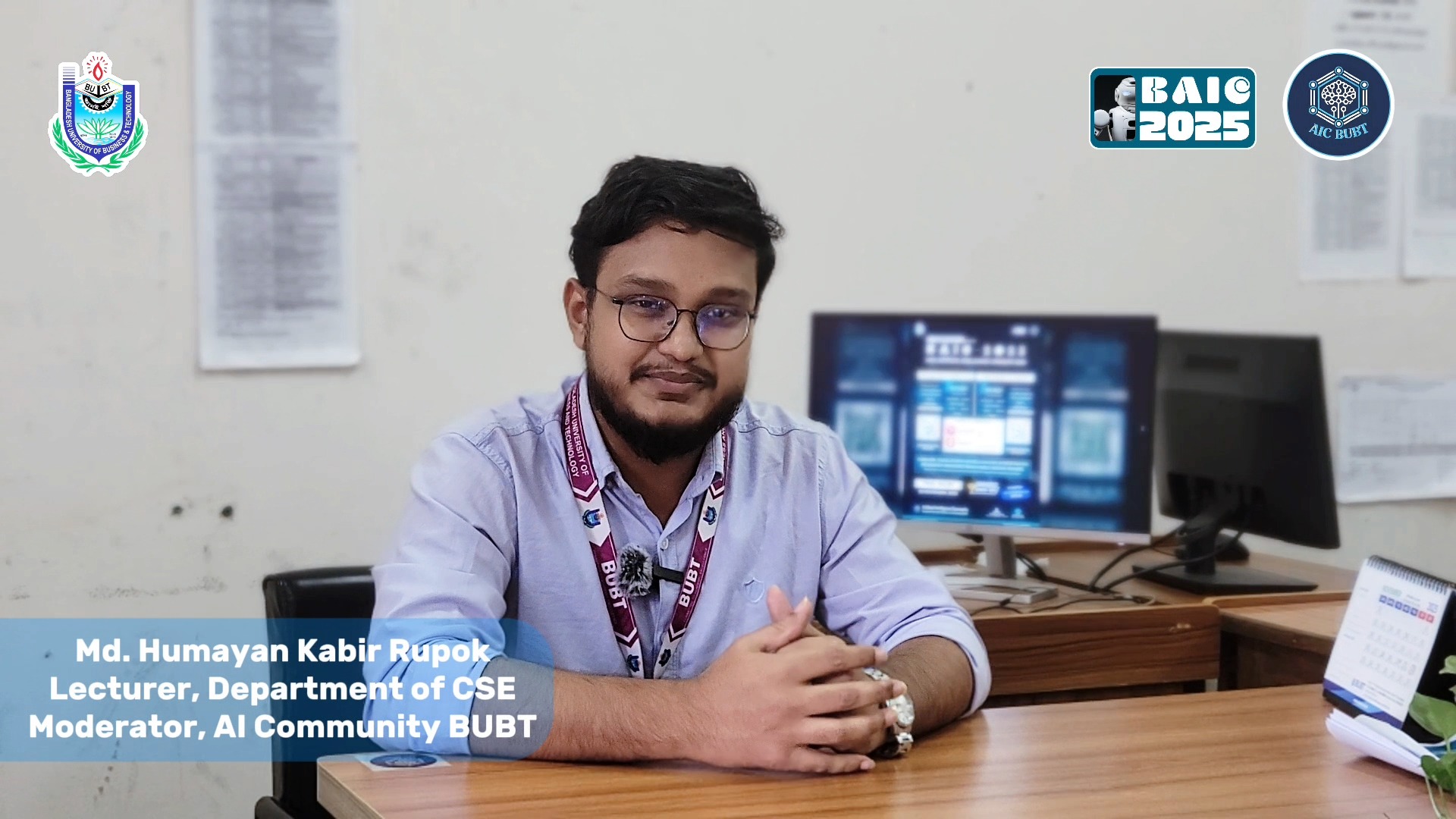 Our respected faculty member, Md Humayun Kabir Rupok, Lecturer ...