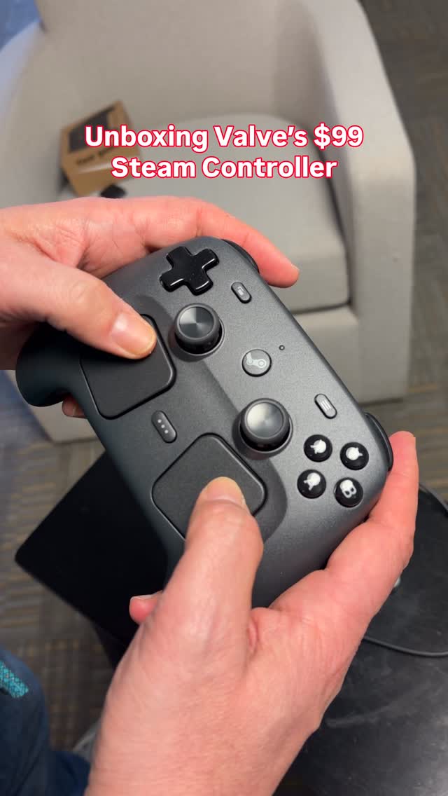 Valve is bringing back the Steam Controller, and it's a massive
