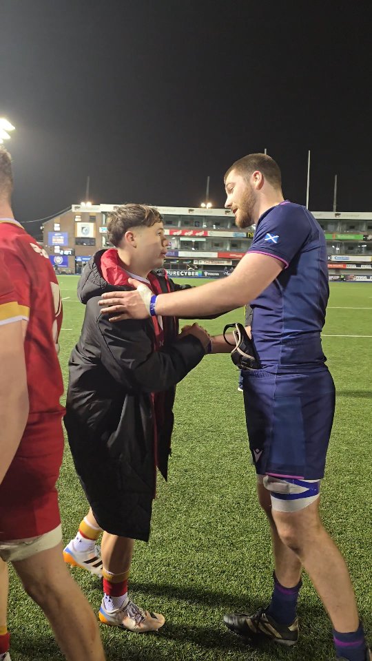 Diolch Scottish Rugby 🤝 #CymruAmByth | #SixNationsU20 | The Welsh Rugby ...